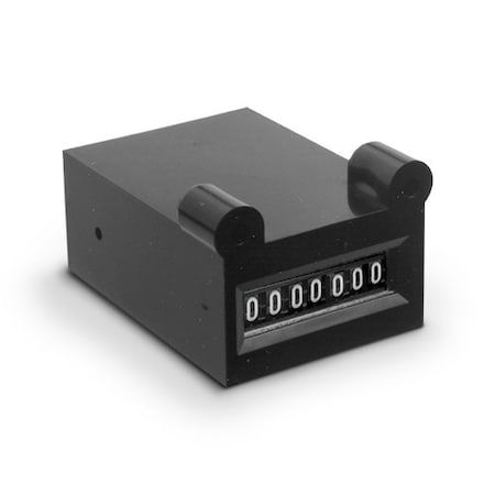 Trumeter 7D 12VDC LSD WHITE WHEEL Electromechanical Counter M9-4017B